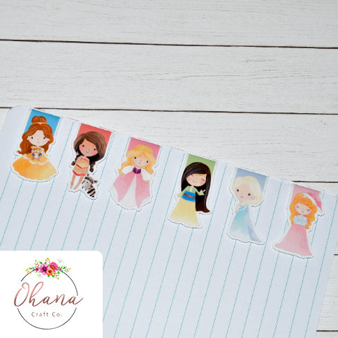 Aurora Sleeping Beauty Inspired Magnetic Bookmark