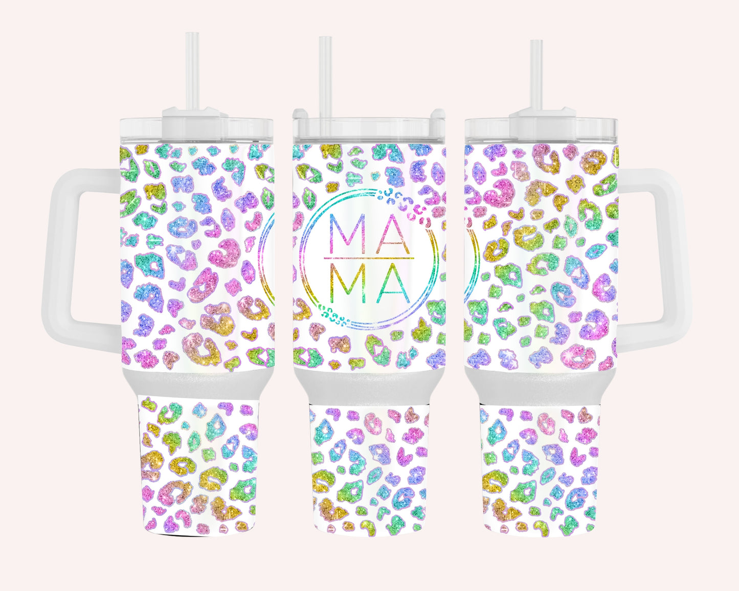 Mama Holographic 40 oz Tumbler
