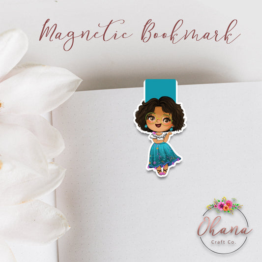 Mirabel Encanto Inspired Magnetic Bookmark
