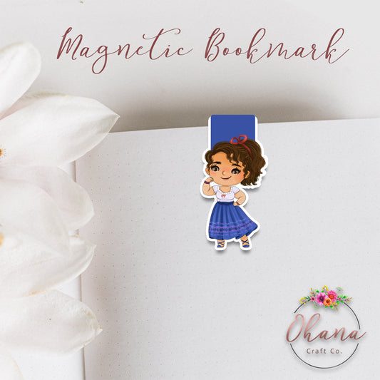 Luisa Encanto Inspired Magnetic Bookmark