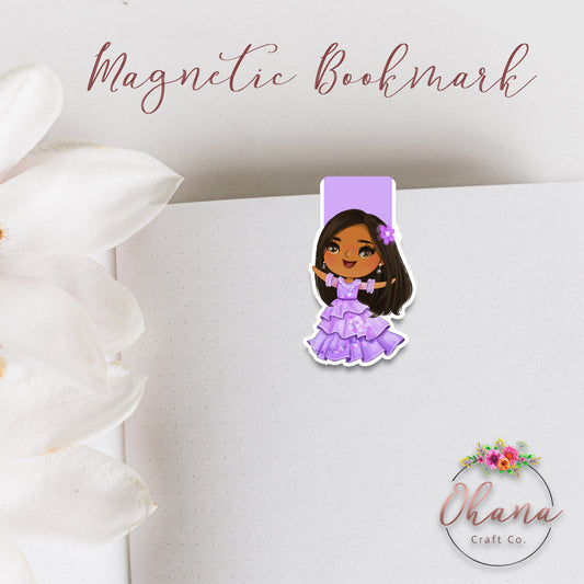 Isabel Encanto Inspired Magnetic Bookmark