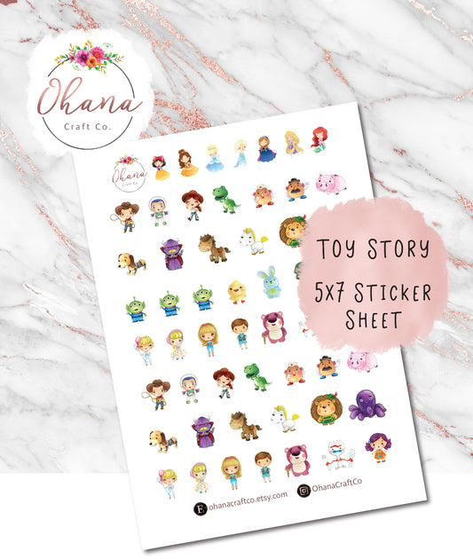 Toy Story Planner Stickers ~ Magically Inspired | Life Planner | EC | Erin Condren | Ring | Disc | Happy | Personal | Hobo | Pocket |