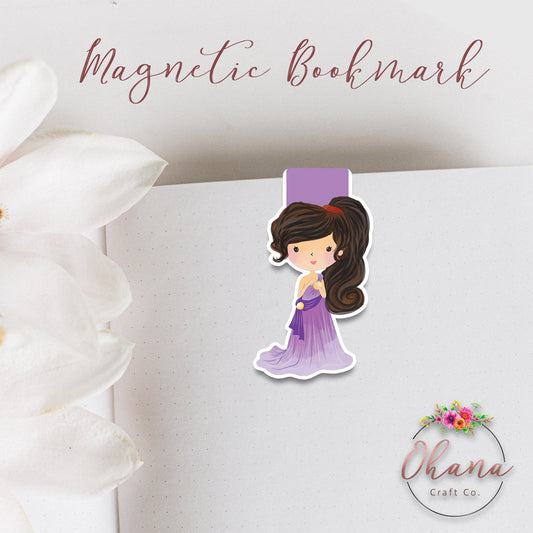 Megara Hercules Inspired Magnetic Bookmark