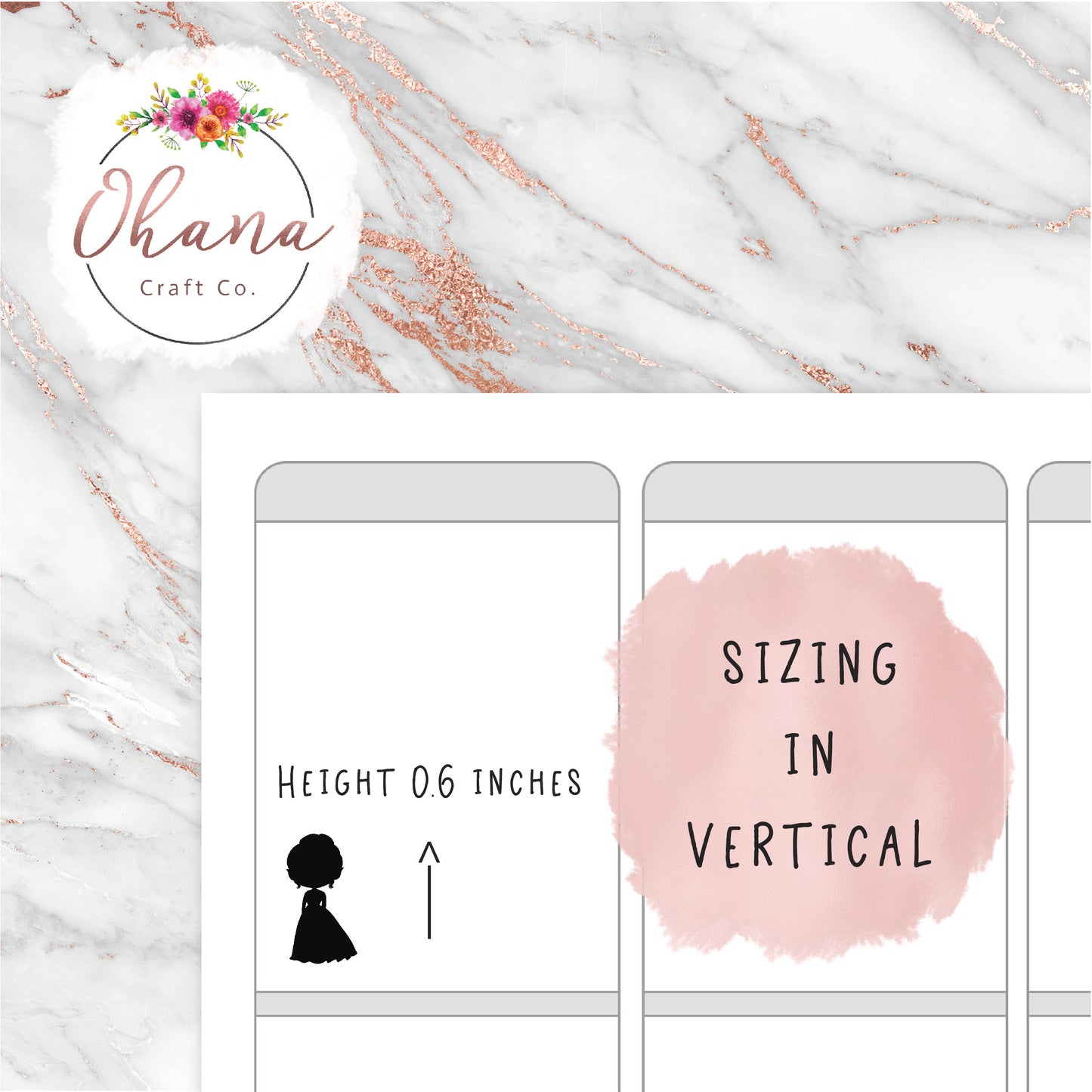 Cinderella Planner Sticker ~ Magically Inspired  | Life Planner | EC | Erin Condren | Limelife | Happy | Hobo | Personal | Movie