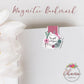 Be Still and Know Psalm 46:10 Scripture Magnetic Bookmark