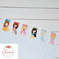 Snow White Inspired Magnetic Bookmark