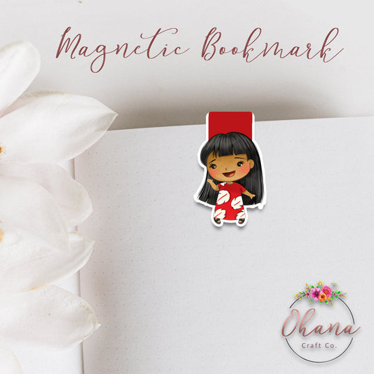 Lilo Inspired Magnetic Bookmark | Lilo & Stitch